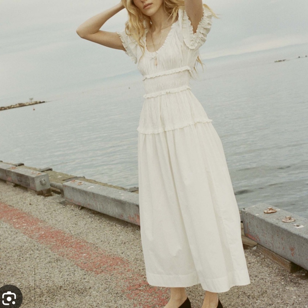 Doen Leanne maxi dress in salt